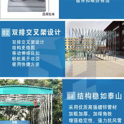 杭州定做推拉帐篷移动雨棚 为工厂仓库打造灵活高效的遮阳遮雨方案